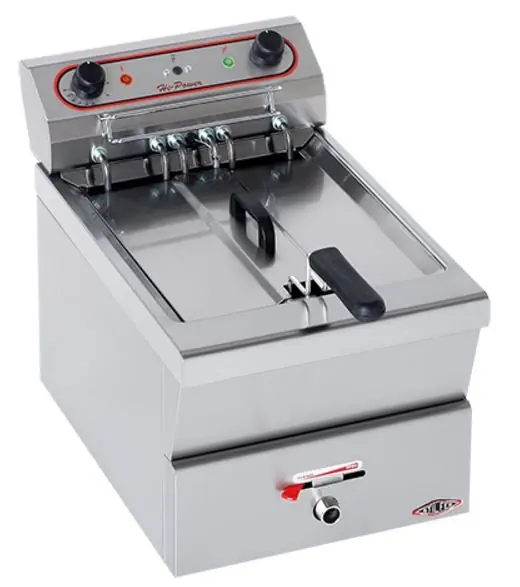 Exclusieve Aanbieding Elektrische Friteuse Stilfer Gold - 12 Liter - 7 Kw - 400V - 31x52x(h)42cm
