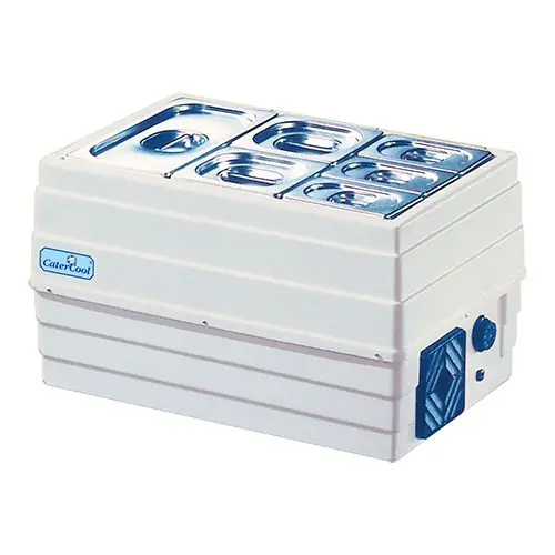 Finale Uitverkoop Opzetvitrine Buffet Gekoeld - Gastro - 60x40x35(h) cm