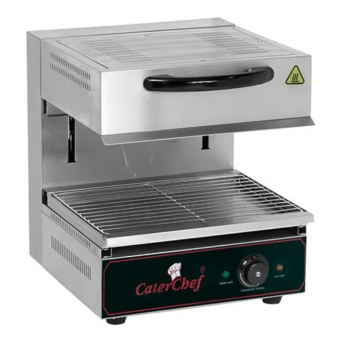 Salamander - Roestvrij staal - Traploos verstelbaar - 3 kW - 53(h)x51,2x49cm Tijdelijk Beschikbaar