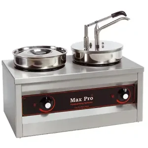 Hotpot - Bain-marie en Sausdispenser - 2x4,5 Liter - 320W - 43cm Hoog Nu Kopen