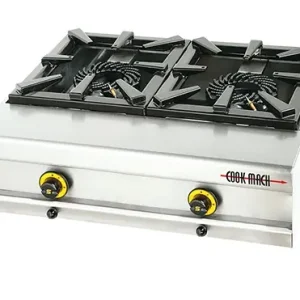 Hokker - Propaan - Twee Branders - 38x60x(h)25cm - 15 kW Lage Kosten