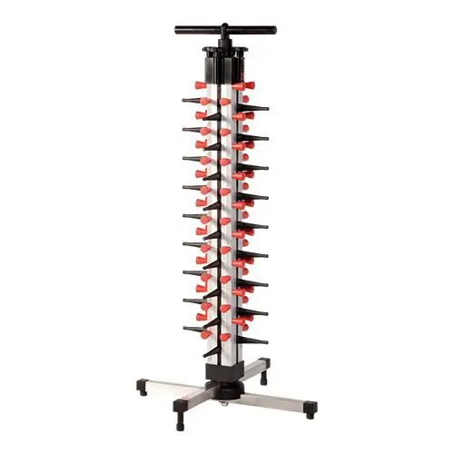 Bordenrek tafelmodel - verstelbare bandjes - 36 borden Premium
