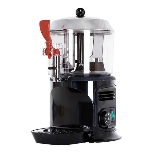 Warme Chocolade Dispenser - met Aftapkraan + Lekbakje - 3 Liter Voordeelprijs
