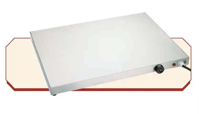 Warmteplaat - Roestvrij staal - 60x40cm Koop Online