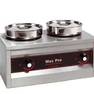 Dagaanbieding Hotpot - Chocolade warmer - 2x4,5 Liter - 29x50x26cm (HxLxB)