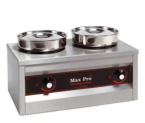 Dagaanbieding Hotpot - Chocolade warmer - 2x4,5 Liter - 29x50x26cm (HxLxB)