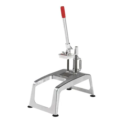 Patatsnijder Tafelmodel met Zuignap - RVS - Mesrooster 8x8mm Koopje