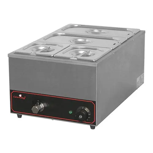 Bain Marie - GN1/1-150mm - 2xGN1/3 + 2xGN1/6 Koop Vandaag