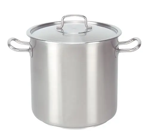 Nu Kopen Kookpan / Soeppan RVS - Hoog met Deksel - 3 liter KEUZE UIT 12 MATEN