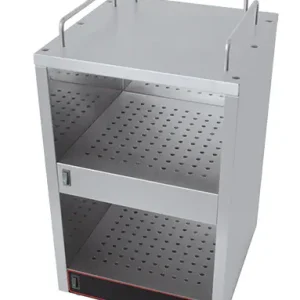 Fabrieksprijs Caterchef Kopjeswarmer Roestvrijstaal - 2x 70W - 320x320x(H)560mm