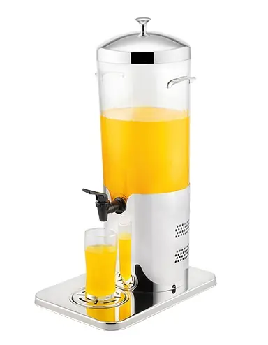 Favoriet Drank Dispenser RVS - Elektrische Koeling - met Aftapkraan - 5 Liter