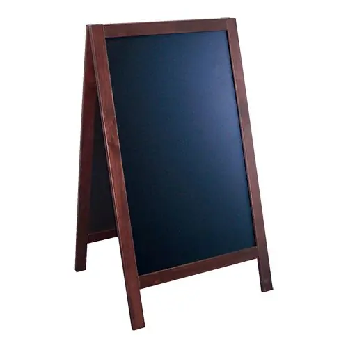 Reclamedisplay - Houten frame - Kan aan beide zijden beschreven worden Rechtstreeks Van De Fabrikant