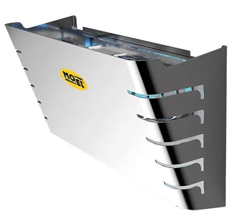 Fabrieksprijs Insectenverdelger RVS - Afgeschermd Design - 50 m² Werkbereik - 400x170x(H)270mm