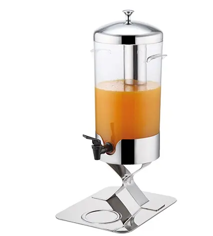 Favoriet Buffet Drankendispenser Hoogglans RVS - met Aftapkraan - 5 Liter