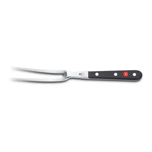 Vleesvork - 16cm - Gebogen - Wusthof - Dreizack "Classic" Koop Online