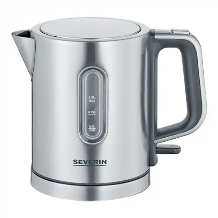 Finale Uitverkoop Waterkoker Roestvrijstaal - Hittebestendig Handvat - 190x140x(H)210mm - 1 Liter