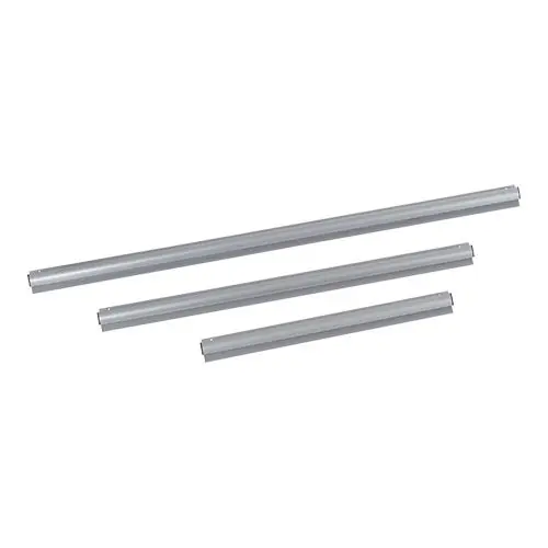 Betrouwbaar Ontvangstbalk - gesatineerd aluminium - 50cm