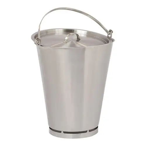 Emmer RVS 15 Liter - Maatverdeling PRO Dagaanbieding
