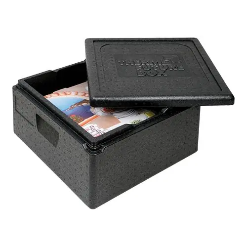 Lage Prijs Pizzatransportcontainer - Polypropyleen - lichtgewicht/stapelbaar - 350x350-265mm