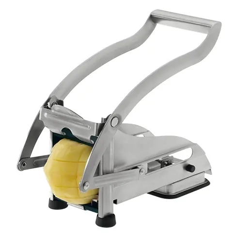 fritessnijder Pomfri Budget RVS - Tafelmodel met Zuignappen - 130x100x(H)250mm Laatste Kans