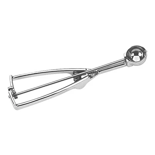 Lage Kosten IJsschep - roestvrij staal - verchroomd handvat - 1/100L - Ø30mm