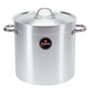 Korting UIT Kookpan / Soeppan Aluminium - Hoog Model, met Deksel 12 liter - KEUZE UIT 9 MATEN