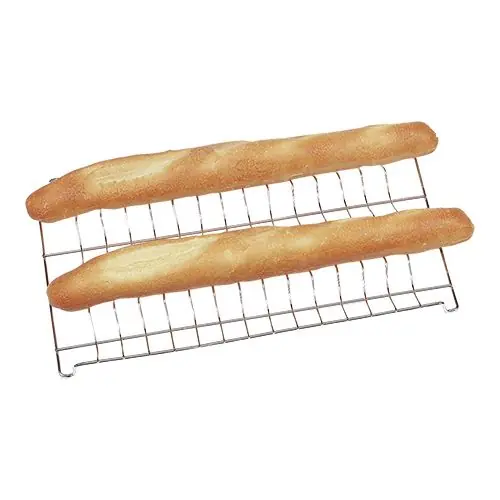 Bestseller Stokbrood Rooster - Verchroomd - 600x400mm