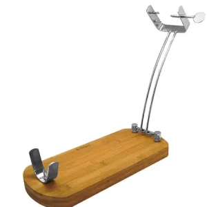 Hamklem Inklapbaar RVS - Bamboe Voet - 370x170x(H)370mm Alleen Vandaag