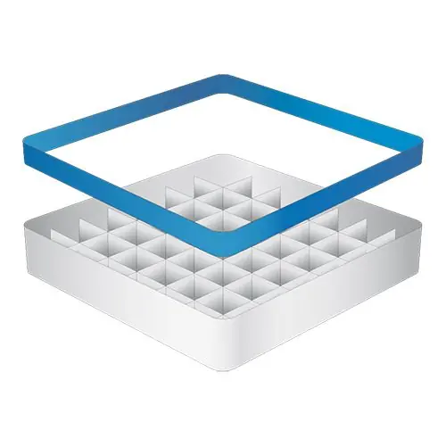 Bekerglazenkorf - 49 vakken - (h)12 cm - 6,3 cm diameter Shop Nu