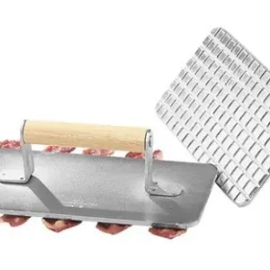 Bestseller Presse à Steak Aluminium | Cuisson Plus Rapide de la Viande