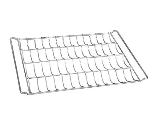 Uitverkoop Stokbrood Rooster - Verchroomd - 470x330mm