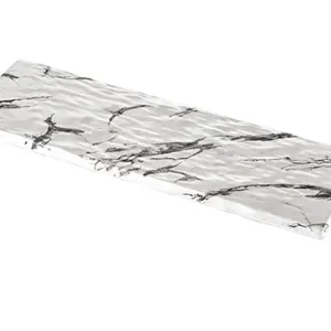 Actieprijs Serveerplateau Wit Marmer Look - Hoogwaardig Melamine - Hoge breukbestendigheid - 2/4 GN
