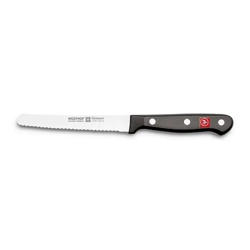 Betrouwbaar Tomatenmesje met dubbele punt - 12cm - Wusthof - Dreizack