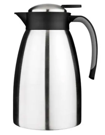 Bestseller Isoleerkan Dubbelwandig RVS - Soft Grip - 1 Liter