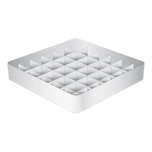 Bekerglazenkorf - 36 vakken - (h)8,5 cm - 7,4 cm diameter Betaalbaar