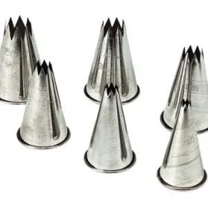 set de 6 Douilles Cannelées Inox | Sans Joints | 5,7,9,11,13 et 15mm Nieuw