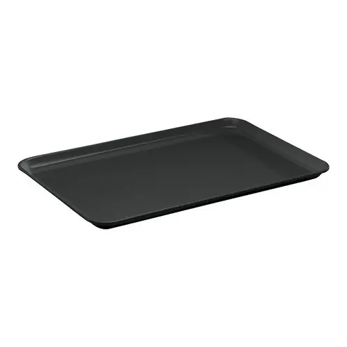 Serviertablett | Melamin | Schwarz | 2(h)x36x24cm Uitverkoop