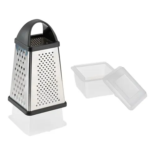 Must-Have Reibe | Edelstahl/Kunststoff | 4 seitig zum Hobeln