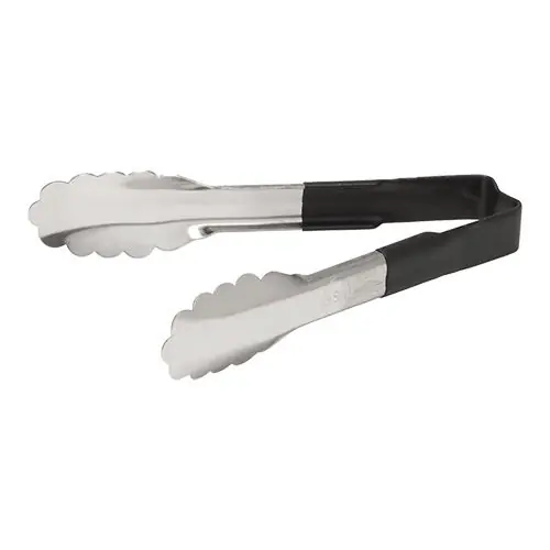 Gecertificeerd Servierzange | Edelstahl | Schwarz | 24cm
