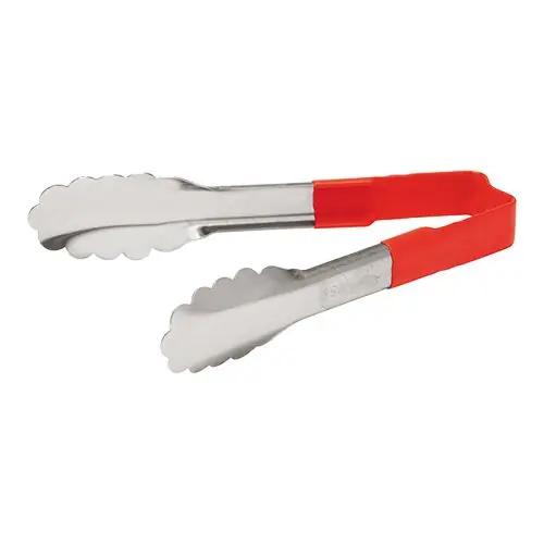 Shop Nu Servierzange | Edelstahl | Rot | 24cm