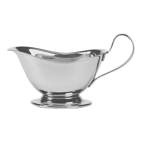 Veilige Betaling Sauciere mit Fuß | Edelstahl | 250ml