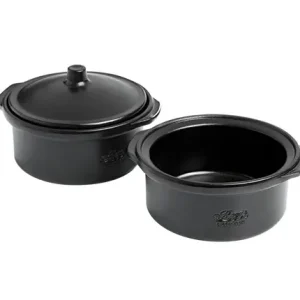 Cocotte met Deksel - Keramische toplaag - Ovenvast - Ø140x(H)70mm Voordeelprijs