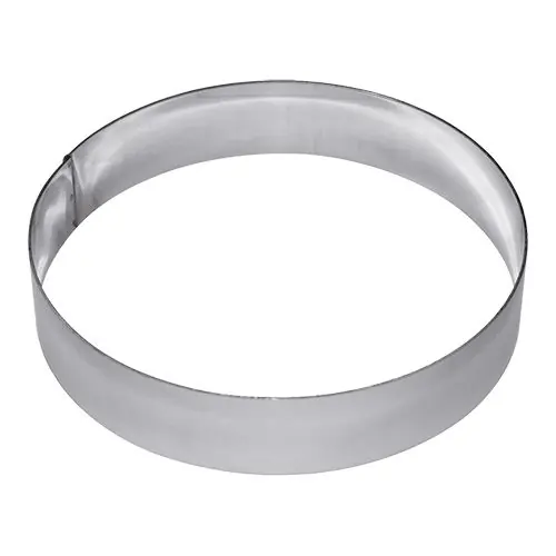 Uitverkoop taartring - Roestvrij staal - Ø26cm