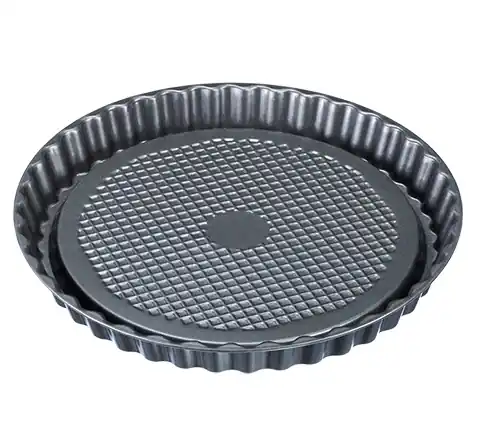 taartvorm staal teflon - Anti-aanbaklaag - Ø280x(H)30mm Aanbieding