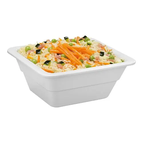 GN-bakken - Wit - melamine - 1/6GN-65mm Gecertificeerd