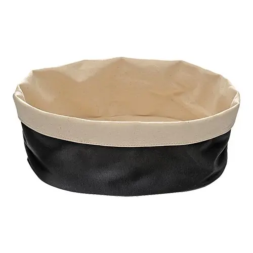 Beperkt Aanbod Brot Tasche | Baumwolle | Schwarz | 20x15cm