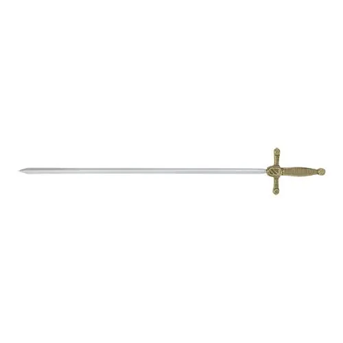 Braadspit - Roestvrij staal/messing - 32 cm Koop Vandaag