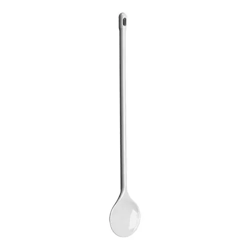 Dagaanbieding houten lepel - Melamine - Wit - 45cm
