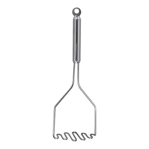 aardappelstamper - Roestvrij staal - 26 cm Koop Vandaag