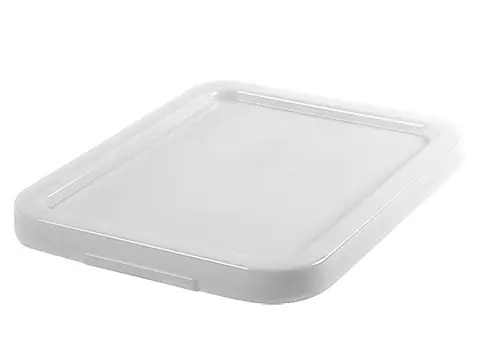 Korting Deksel Stapelbak Kunststof Wit - voor 59050 / 59051